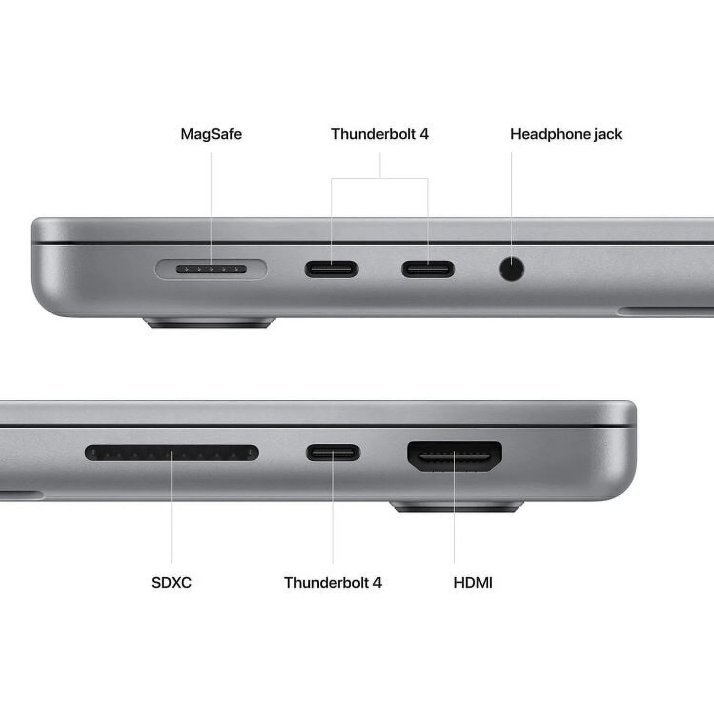 (CTO) 14-in MacBook Pro: M2 Pro 10-core CPU 16-core GPU 32GB 512GB Space Gray 67W - Z17G000NV (Jan 23)